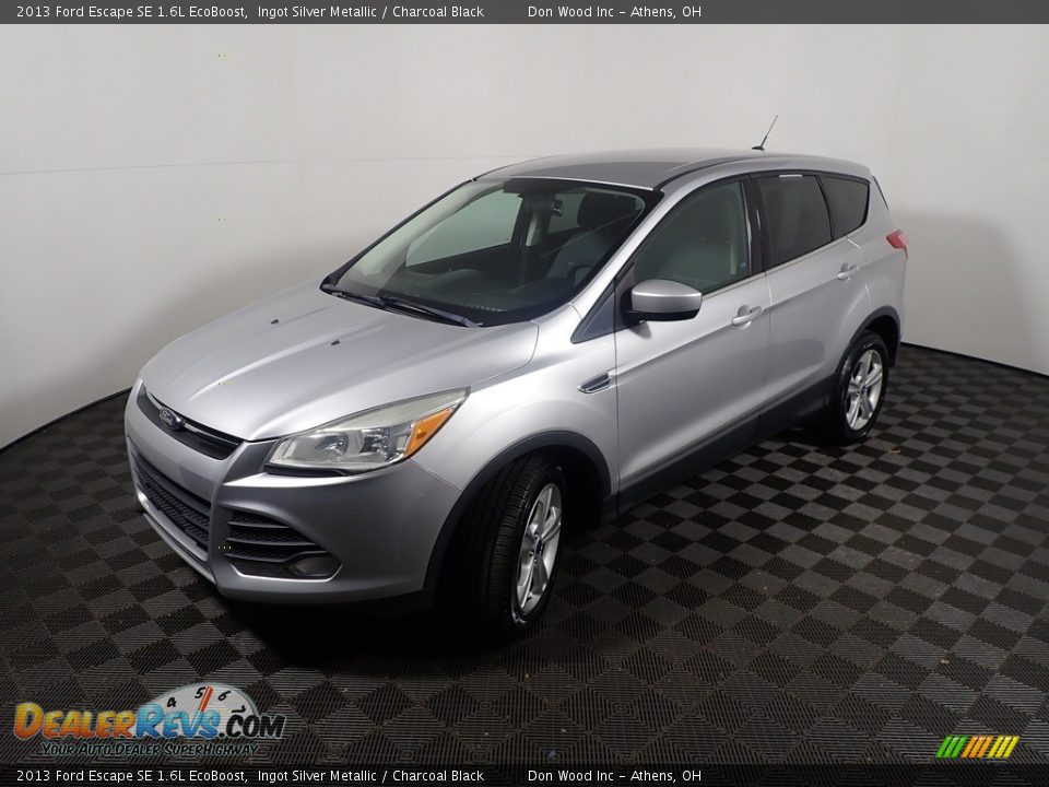 2013 Ford Escape SE 1.6L EcoBoost Ingot Silver Metallic / Charcoal Black Photo #8
