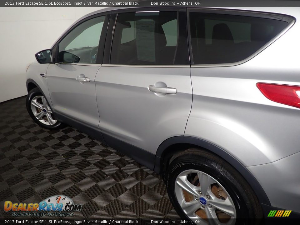 2013 Ford Escape SE 1.6L EcoBoost Ingot Silver Metallic / Charcoal Black Photo #12
