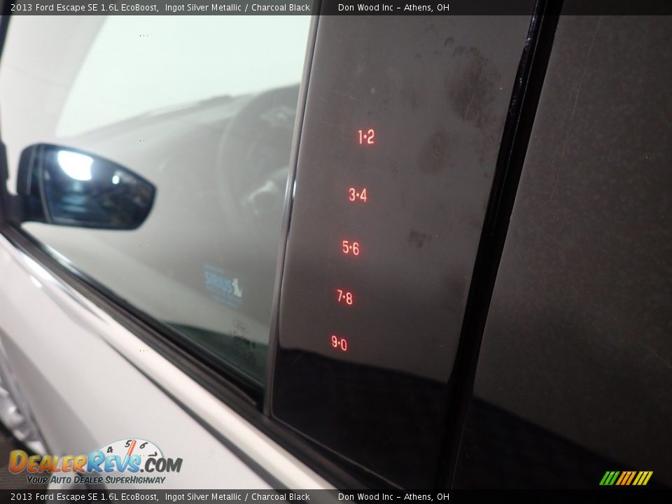 2013 Ford Escape SE 1.6L EcoBoost Ingot Silver Metallic / Charcoal Black Photo #14