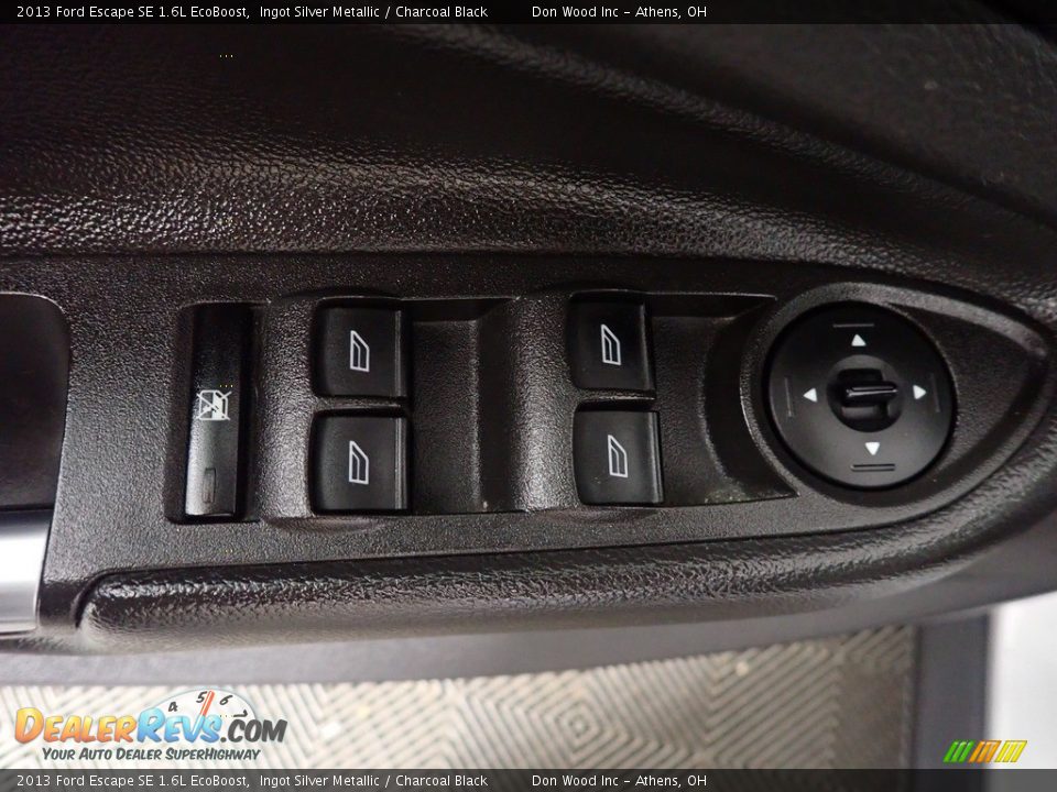 2013 Ford Escape SE 1.6L EcoBoost Ingot Silver Metallic / Charcoal Black Photo #16