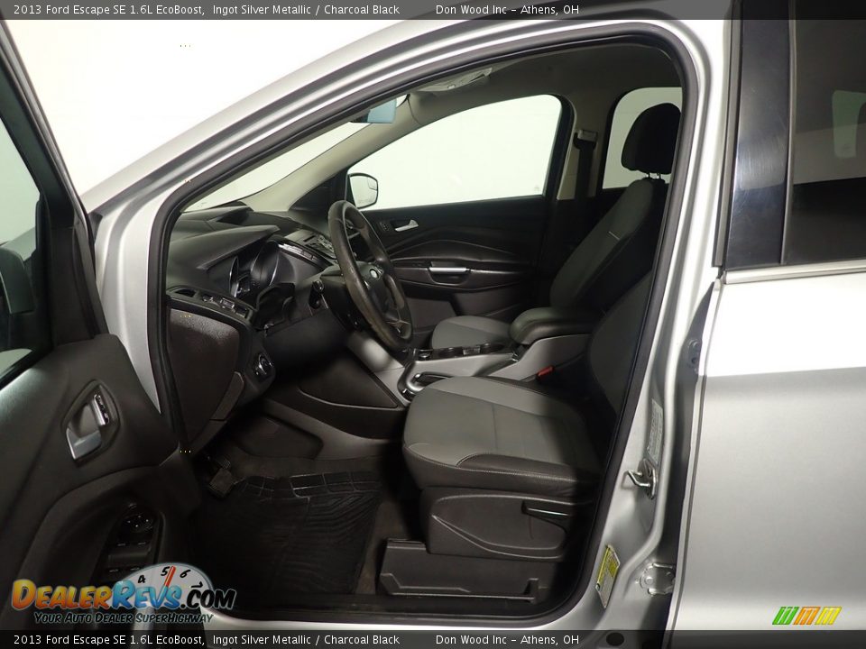 2013 Ford Escape SE 1.6L EcoBoost Ingot Silver Metallic / Charcoal Black Photo #17
