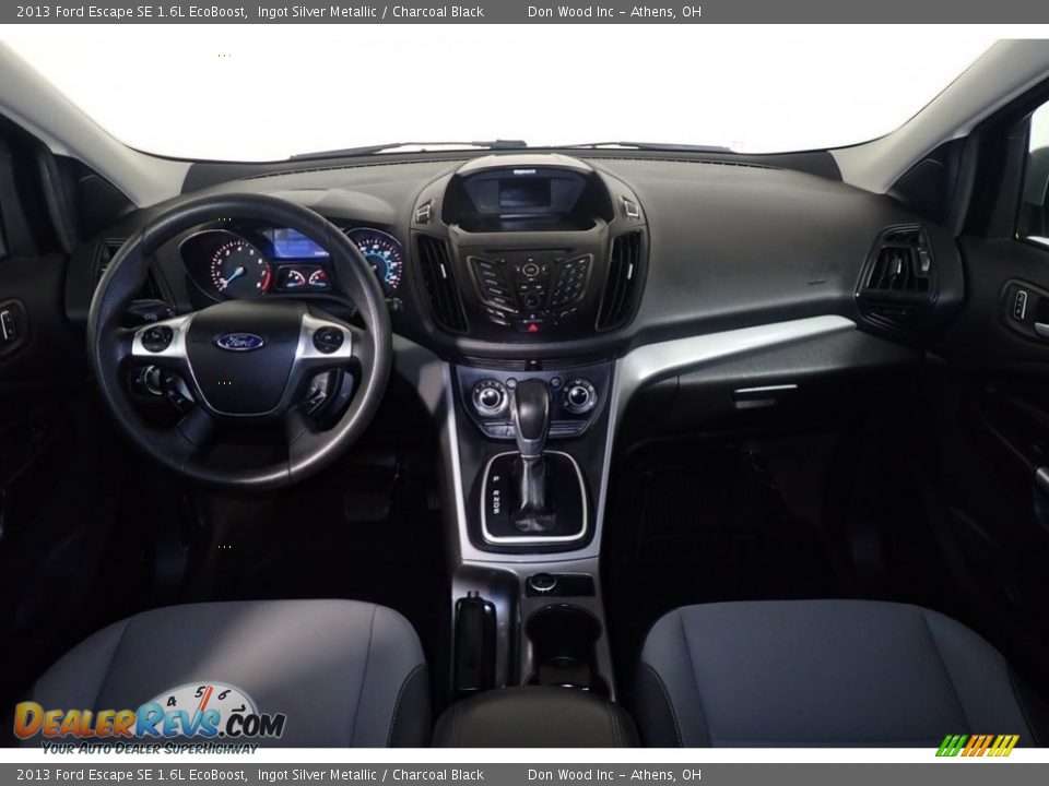 2013 Ford Escape SE 1.6L EcoBoost Ingot Silver Metallic / Charcoal Black Photo #19