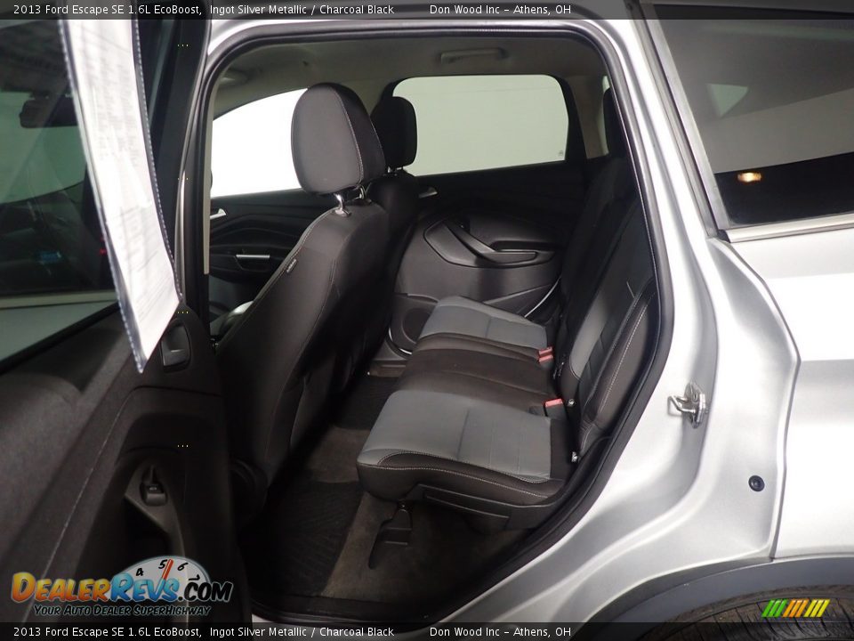 2013 Ford Escape SE 1.6L EcoBoost Ingot Silver Metallic / Charcoal Black Photo #30