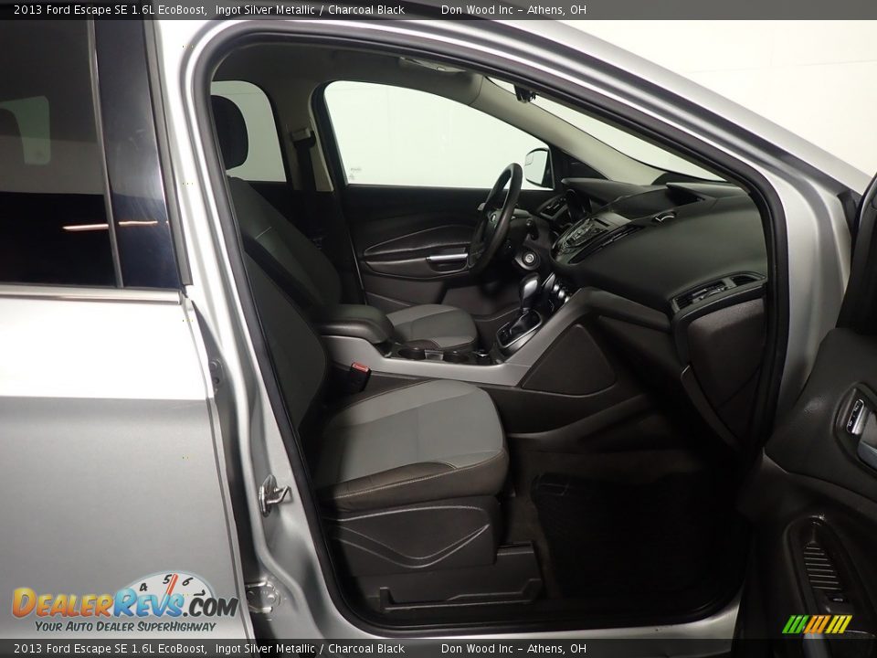 2013 Ford Escape SE 1.6L EcoBoost Ingot Silver Metallic / Charcoal Black Photo #34