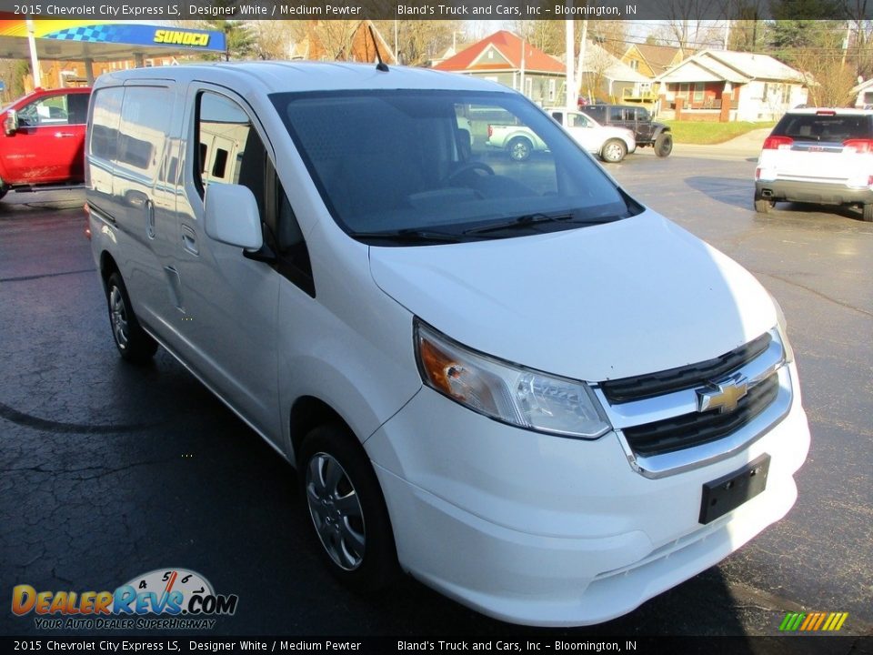 2015 Chevrolet City Express LS Designer White / Medium Pewter Photo #5