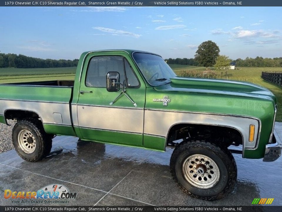 Shamrock Green Metallic 1979 Chevrolet C/K C10 Silverado Regular Cab Photo #2