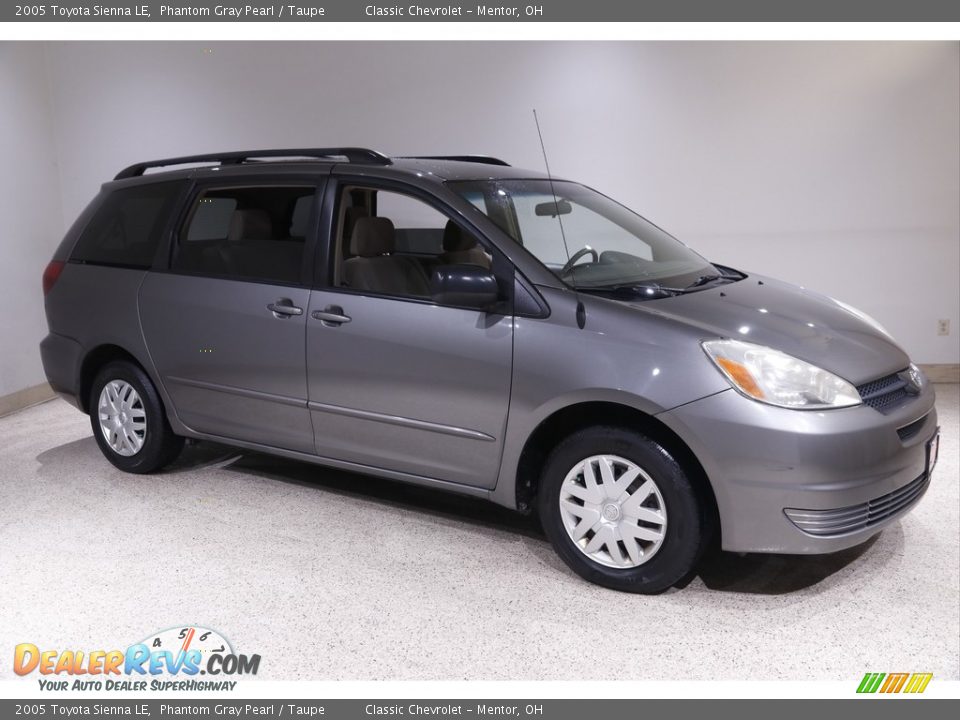 2005 Toyota Sienna LE Phantom Gray Pearl / Taupe Photo #1