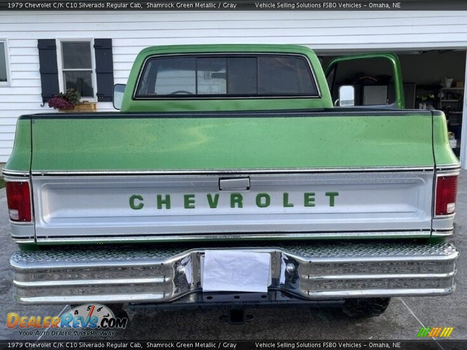 1979 Chevrolet C/K C10 Silverado Regular Cab Shamrock Green Metallic / Gray Photo #7