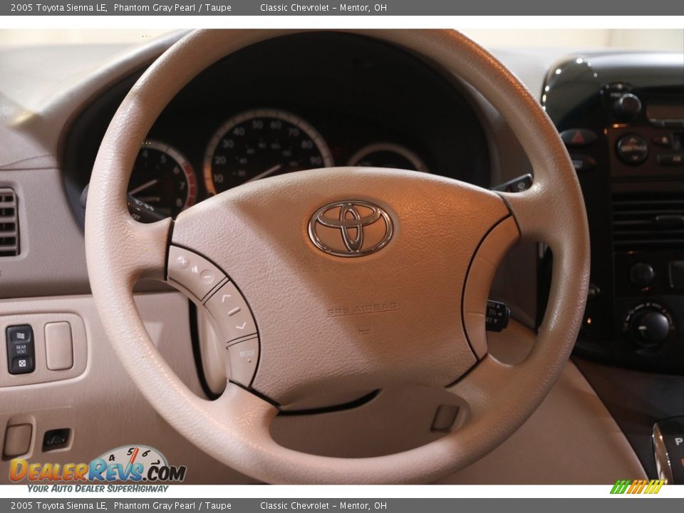 2005 Toyota Sienna LE Phantom Gray Pearl / Taupe Photo #7