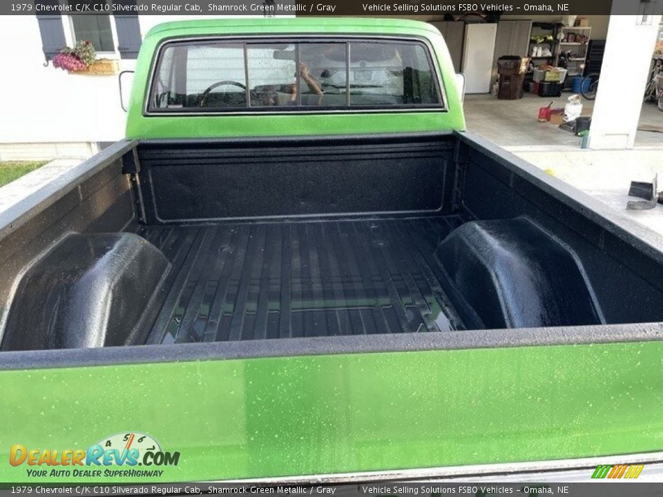 1979 Chevrolet C/K C10 Silverado Regular Cab Shamrock Green Metallic / Gray Photo #8