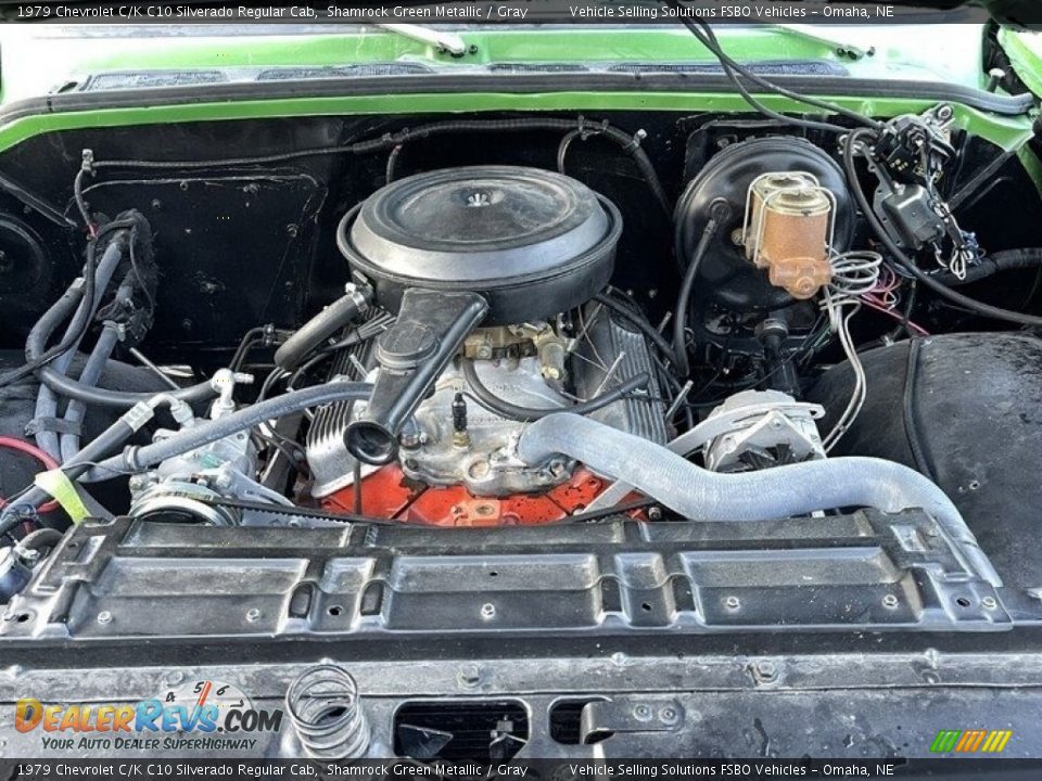 1979 Chevrolet C/K C10 Silverado Regular Cab 5.7 Liter OHV 16-Valve V8 Engine Photo #12