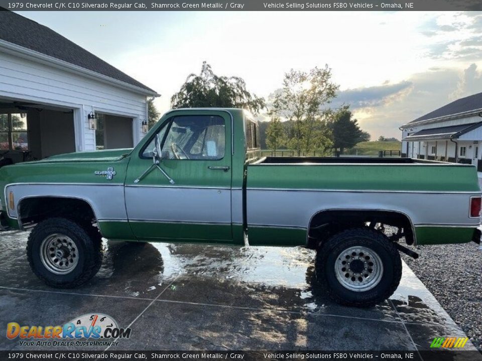 Shamrock Green Metallic 1979 Chevrolet C/K C10 Silverado Regular Cab Photo #13