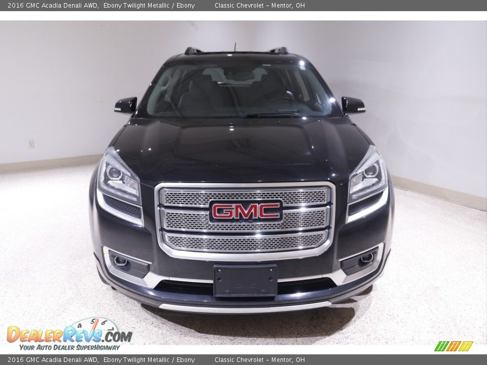 2016 GMC Acadia Denali AWD Ebony Twilight Metallic / Ebony Photo #2