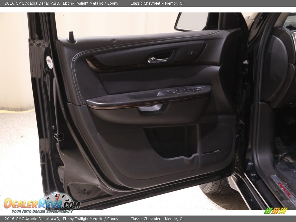 2016 GMC Acadia Denali AWD Ebony Twilight Metallic / Ebony Photo #4