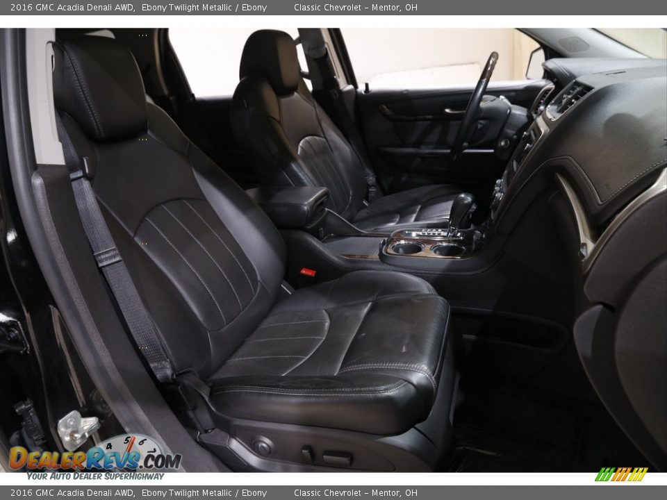 2016 GMC Acadia Denali AWD Ebony Twilight Metallic / Ebony Photo #15