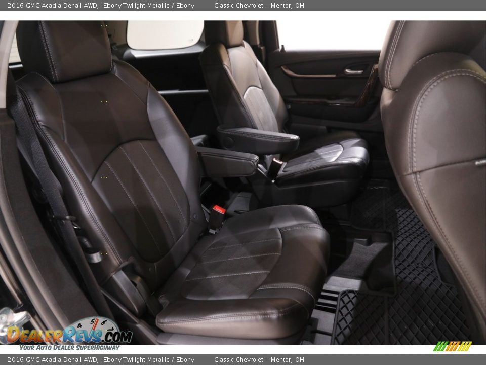 2016 GMC Acadia Denali AWD Ebony Twilight Metallic / Ebony Photo #16