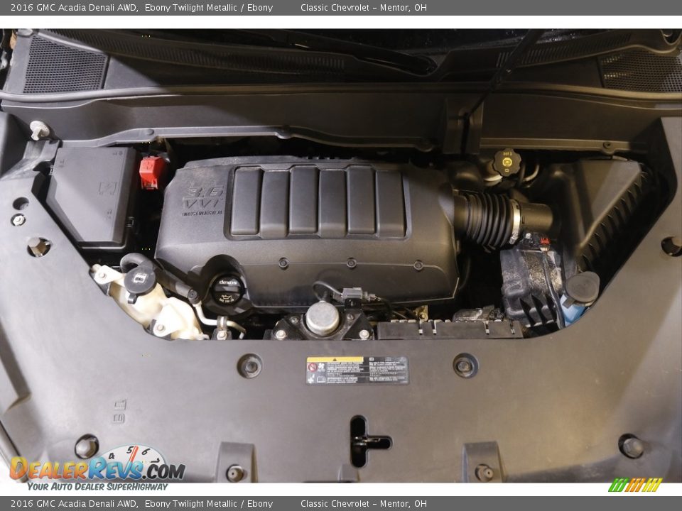 2016 GMC Acadia Denali AWD Ebony Twilight Metallic / Ebony Photo #20