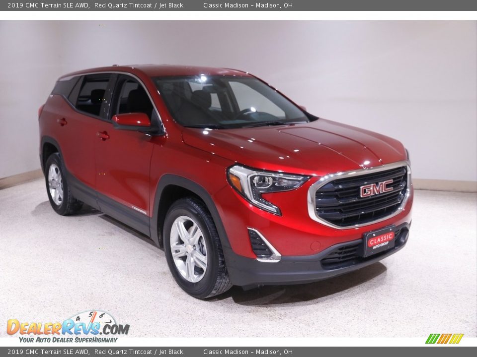 2019 GMC Terrain SLE AWD Red Quartz Tintcoat / Jet Black Photo #1