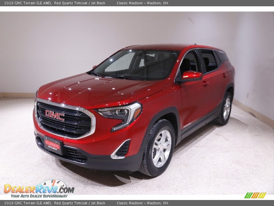 2019 GMC Terrain SLE AWD Red Quartz Tintcoat / Jet Black Photo #3