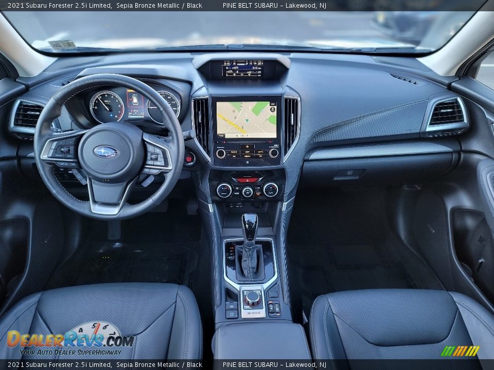 Black Interior - 2021 Subaru Forester 2.5i Limited Photo #6
