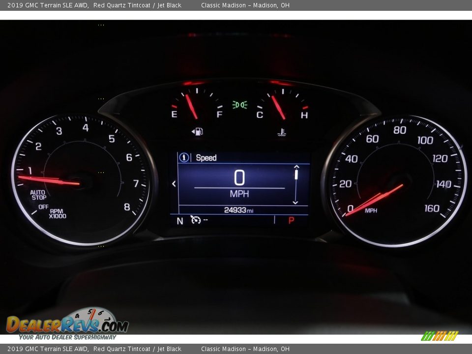 2019 GMC Terrain SLE AWD Red Quartz Tintcoat / Jet Black Photo #8