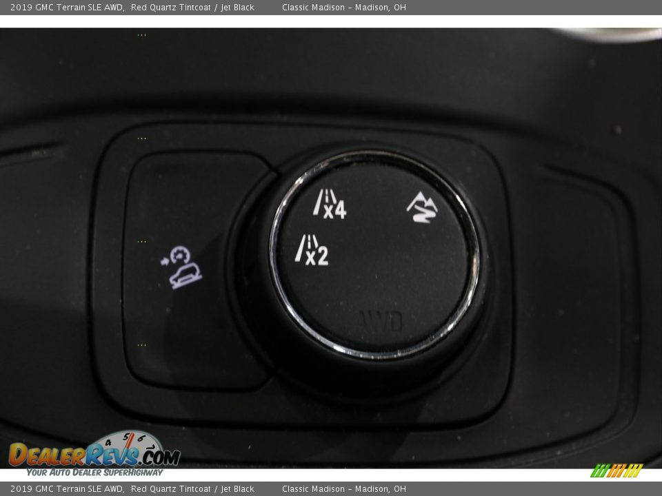 2019 GMC Terrain SLE AWD Red Quartz Tintcoat / Jet Black Photo #16