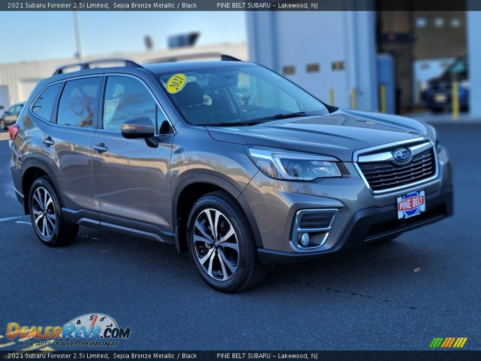 2021 Subaru Forester 2.5i Limited Sepia Bronze Metallic / Black Photo #16