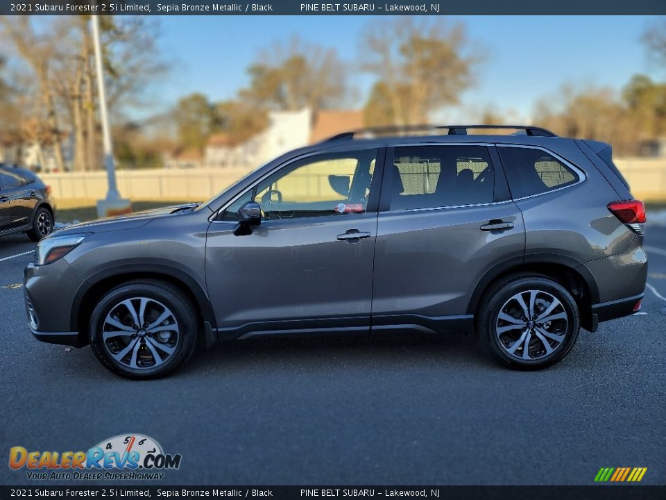 2021 Subaru Forester 2.5i Limited Sepia Bronze Metallic / Black Photo #18