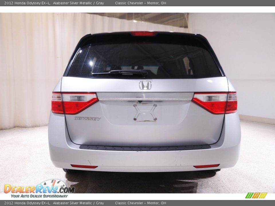 2012 Honda Odyssey EX-L Alabaster Silver Metallic / Gray Photo #21