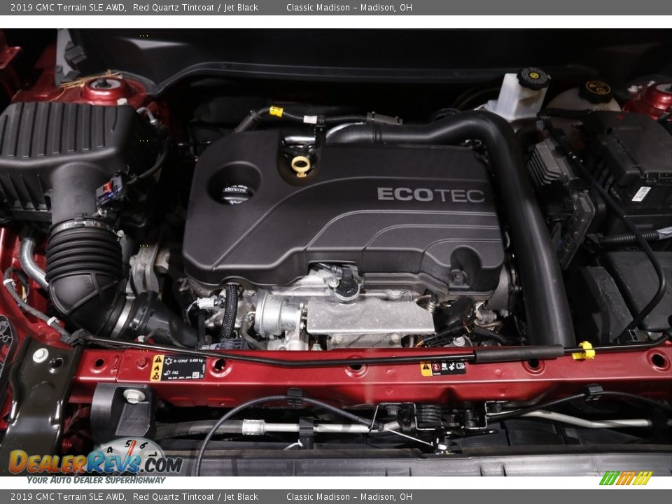 2019 GMC Terrain SLE AWD Red Quartz Tintcoat / Jet Black Photo #21