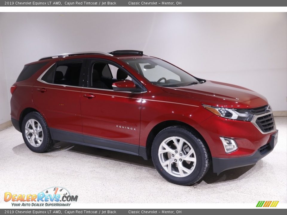 2019 Chevrolet Equinox LT AWD Cajun Red Tintcoat / Jet Black Photo #1