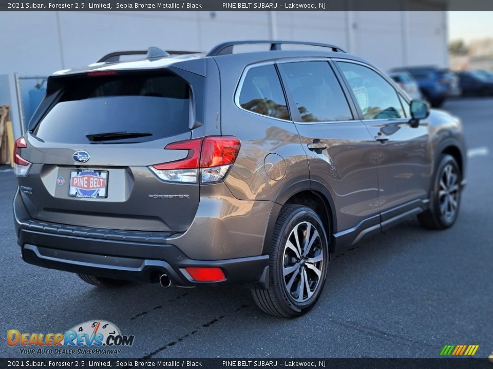 2021 Subaru Forester 2.5i Limited Sepia Bronze Metallic / Black Photo #21