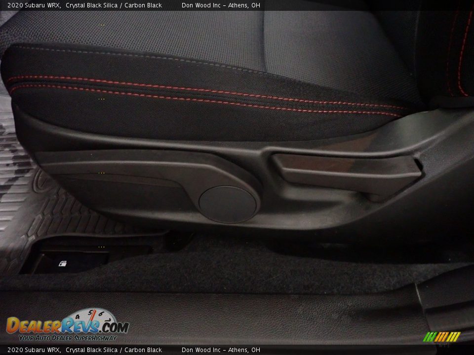 2020 Subaru WRX Crystal Black Silica / Carbon Black Photo #23