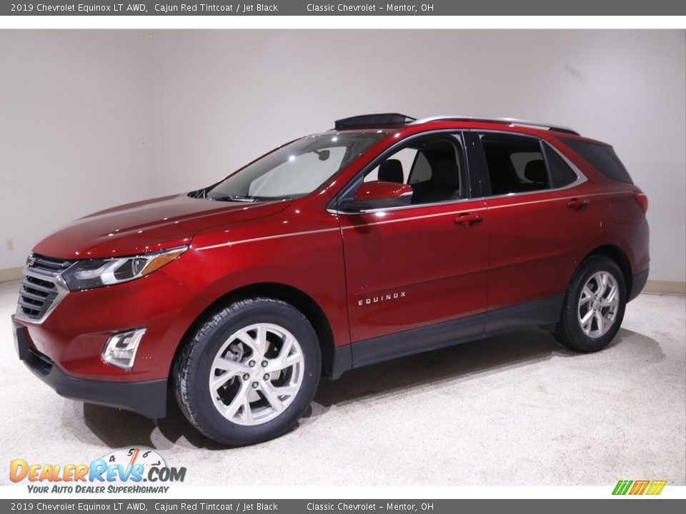 2019 Chevrolet Equinox LT AWD Cajun Red Tintcoat / Jet Black Photo #3