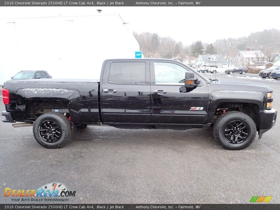 Black 2016 Chevrolet Silverado 2500HD LT Crew Cab 4x4 Photo #2