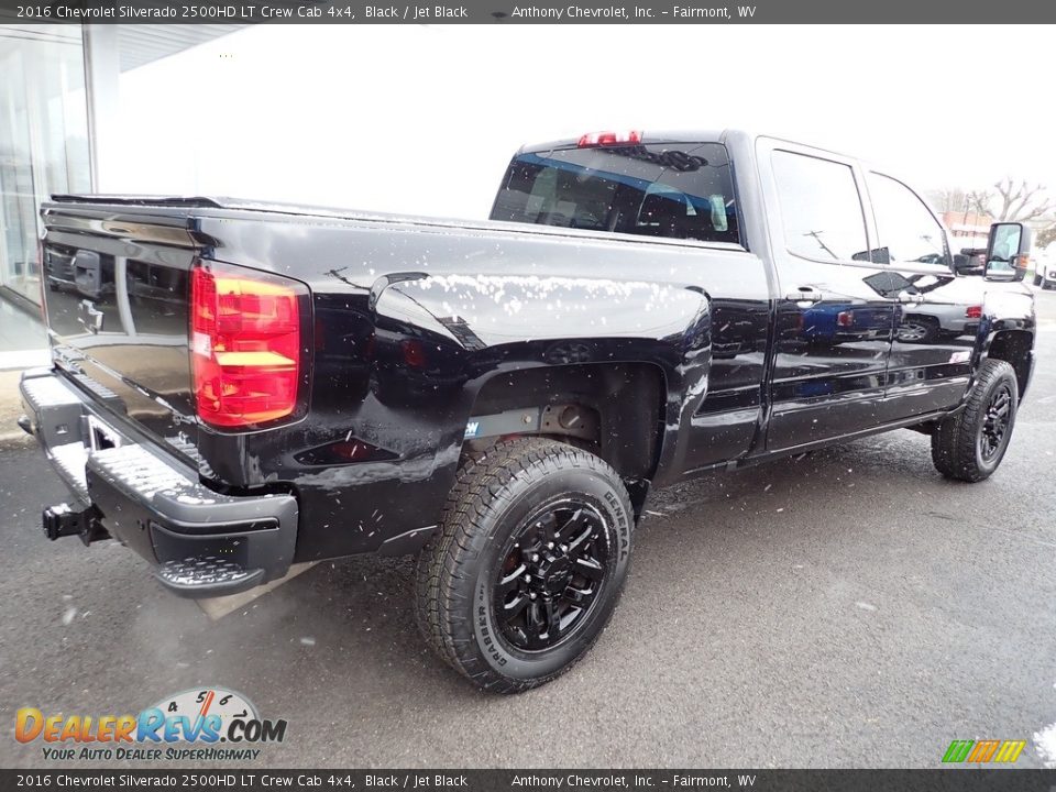 Black 2016 Chevrolet Silverado 2500HD LT Crew Cab 4x4 Photo #3