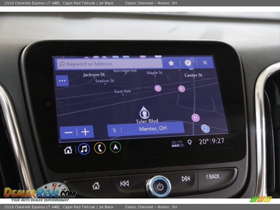 2019 Chevrolet Equinox LT AWD Cajun Red Tintcoat / Jet Black Photo #12