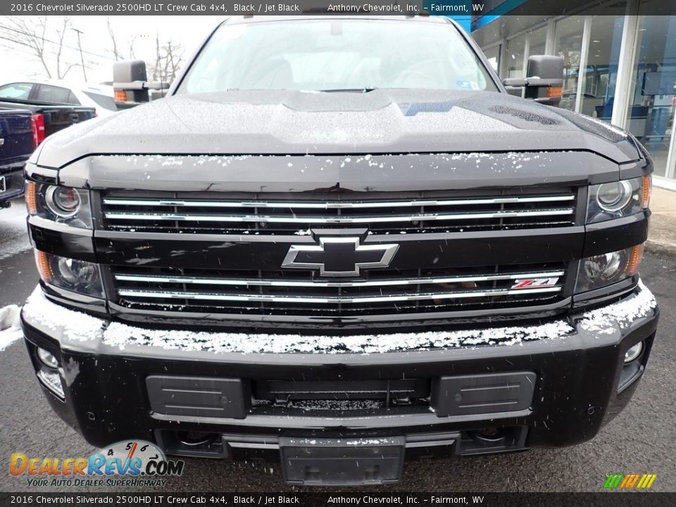 2016 Chevrolet Silverado 2500HD LT Crew Cab 4x4 Black / Jet Black Photo #5