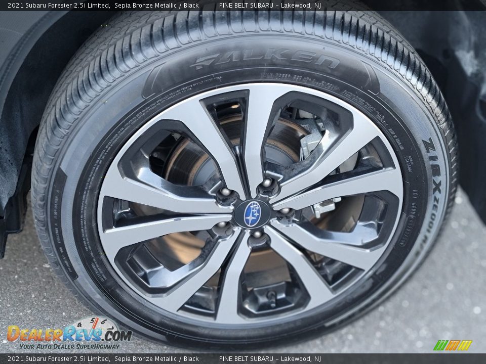 2021 Subaru Forester 2.5i Limited Sepia Bronze Metallic / Black Photo #31