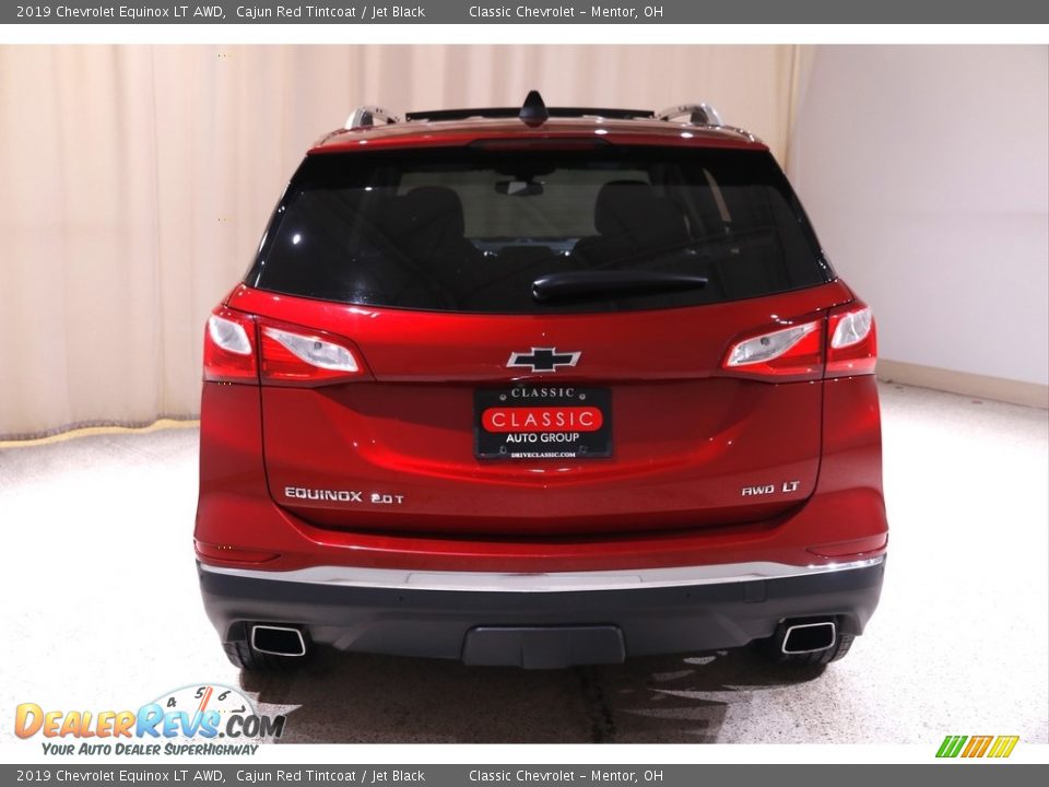 2019 Chevrolet Equinox LT AWD Cajun Red Tintcoat / Jet Black Photo #17