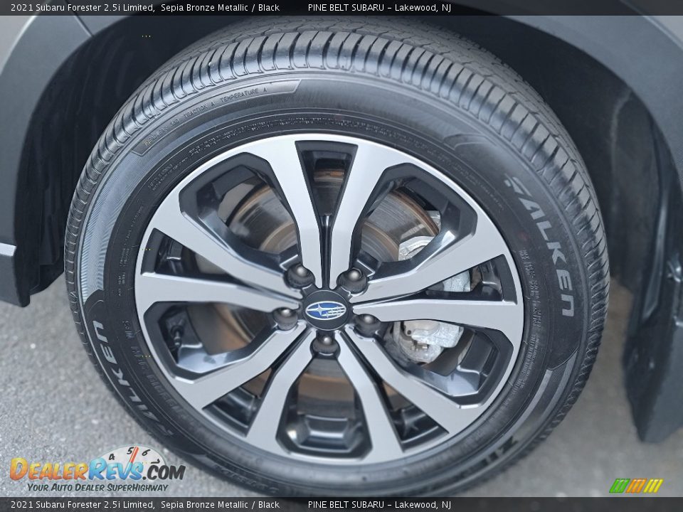 2021 Subaru Forester 2.5i Limited Sepia Bronze Metallic / Black Photo #36
