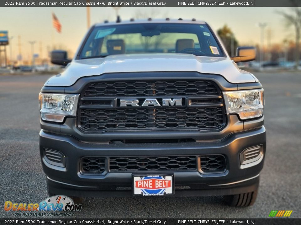 2022 Ram 2500 Tradesman Regular Cab Chassis 4x4 Bright White / Black/Diesel Gray Photo #2