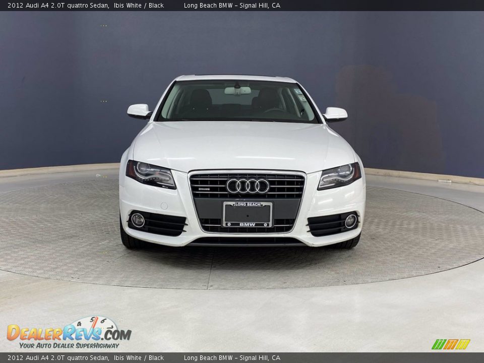 2012 Audi A4 2.0T quattro Sedan Ibis White / Black Photo #2