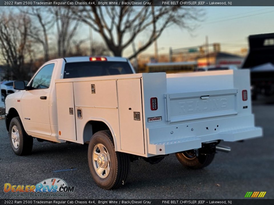 2022 Ram 2500 Tradesman Regular Cab Chassis 4x4 Bright White / Black/Diesel Gray Photo #4