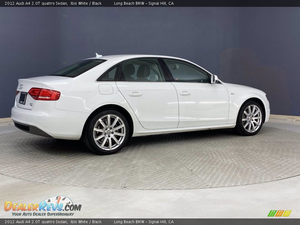 2012 Audi A4 2.0T quattro Sedan Ibis White / Black Photo #4