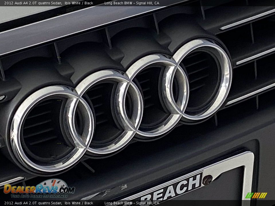 2012 Audi A4 2.0T quattro Sedan Ibis White / Black Photo #6