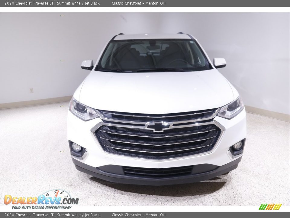 2020 Chevrolet Traverse LT Summit White / Jet Black Photo #2