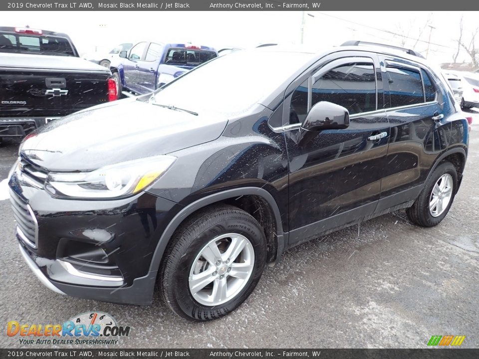 2019 Chevrolet Trax LT AWD Mosaic Black Metallic / Jet Black Photo #8