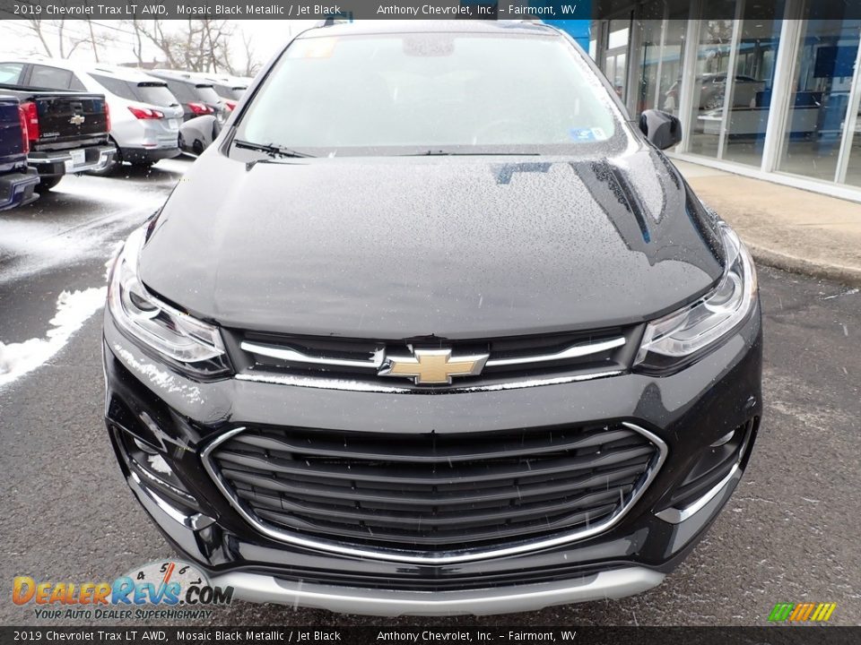 2019 Chevrolet Trax LT AWD Mosaic Black Metallic / Jet Black Photo #9