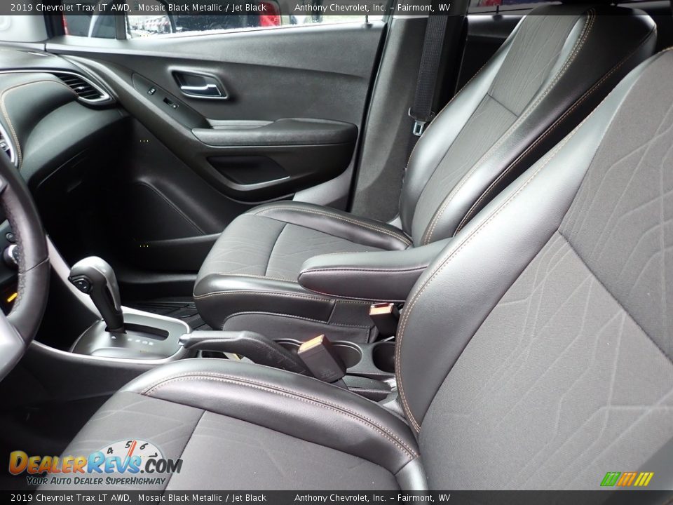 2019 Chevrolet Trax LT AWD Mosaic Black Metallic / Jet Black Photo #11